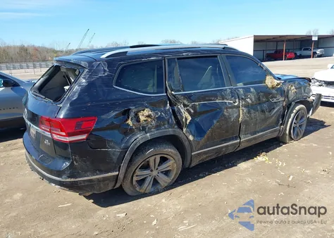 2019 Volkswagen Atlas 3.6L V6 Se W/Technology R-Line z USA, uszkodzony, nr VIN 1V2XR2CA8KC581851